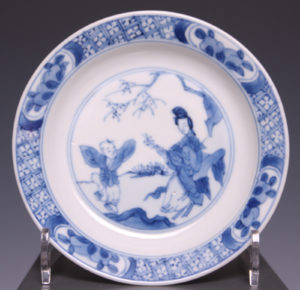 18th C. blue and White